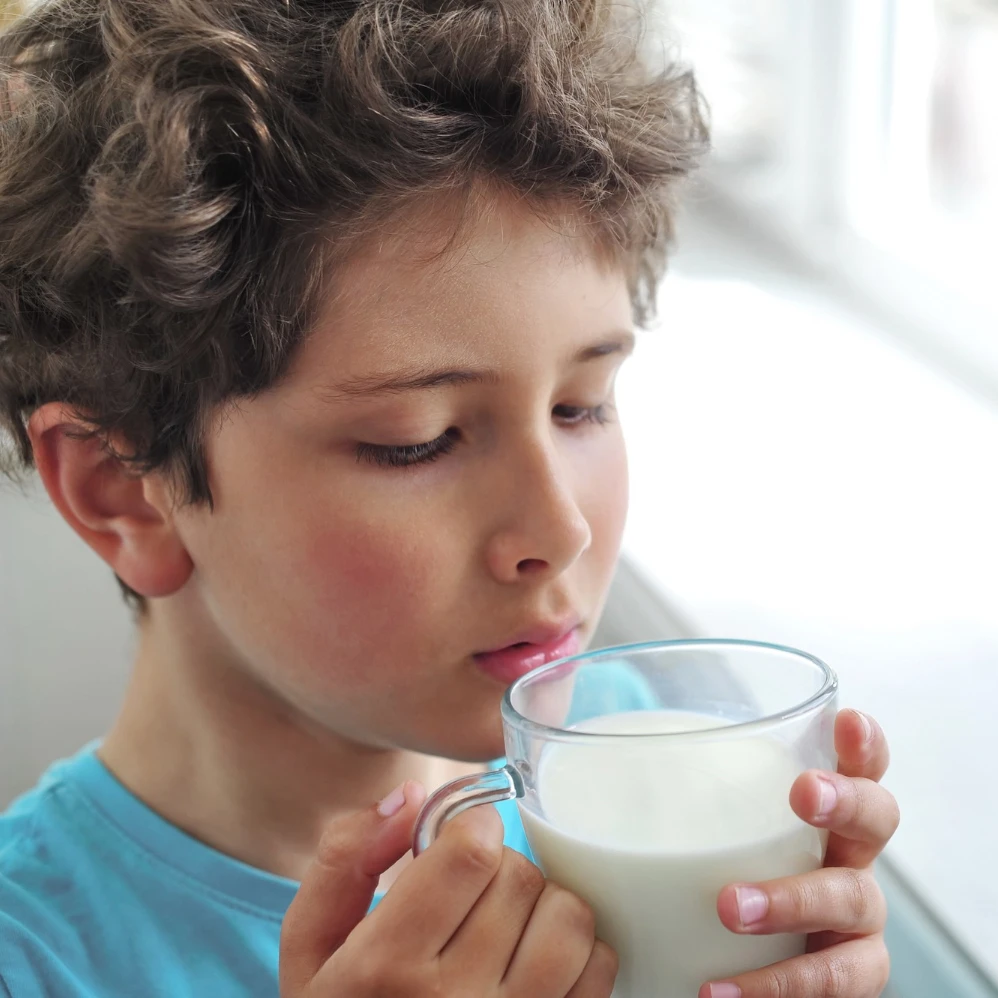 Rule out food allergy or lactose intolerance