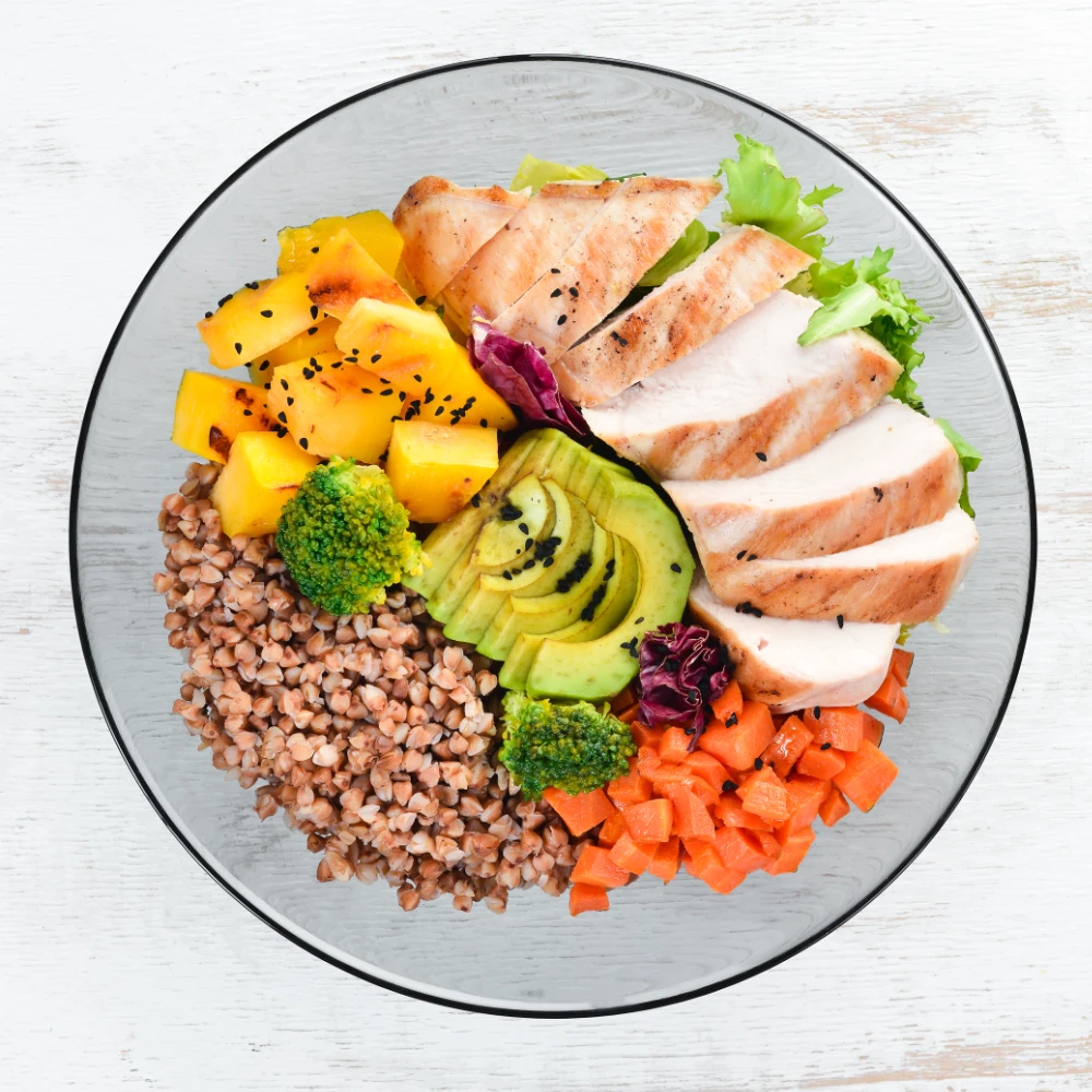 A low-fiber diet
